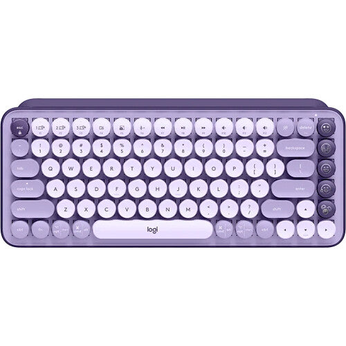 Logitech POP Keys Mechanical Wireless Keyboard - Cosmos Logitech POP Keys Mechanical Wireless Keyboard - Cosmos